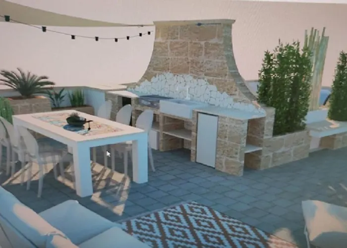 Cuore Di Mare Salento - Terrazza Vista Mare A 400 Mt Dalla Prázdninový dům